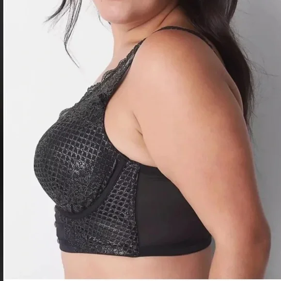 Cacique Balconette in Black/Gold NWT - Picture 2 of 10